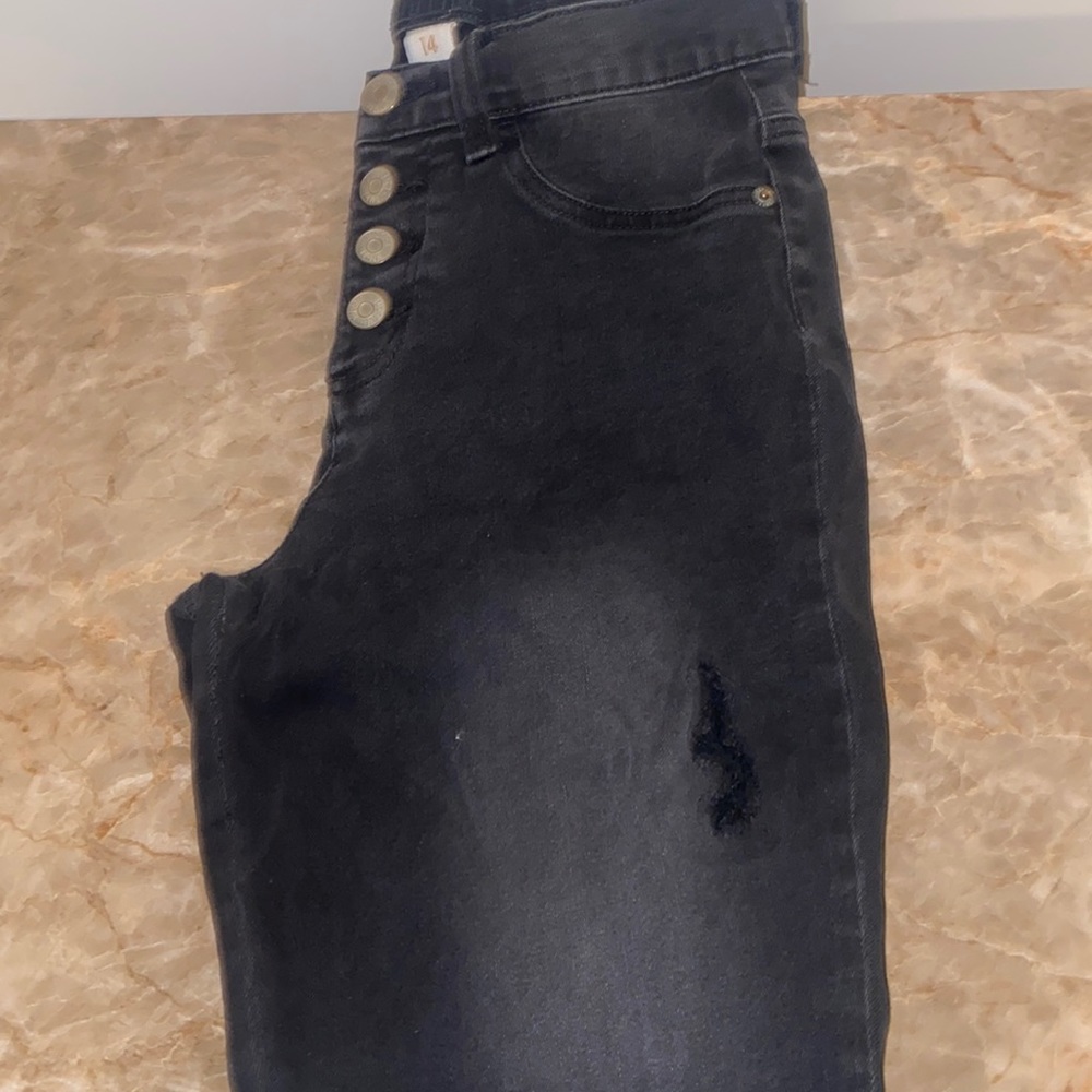 black original justice jeans